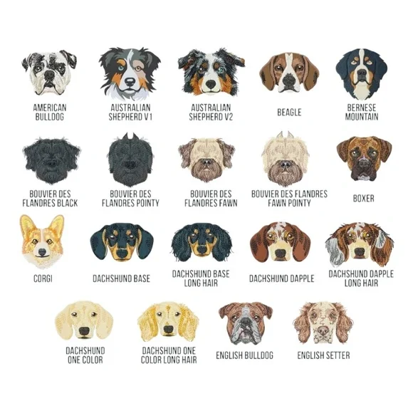 Hand Personalized Embroidered Towel your pet’s name dog, cat horses, any pet - Picture 12 of 17